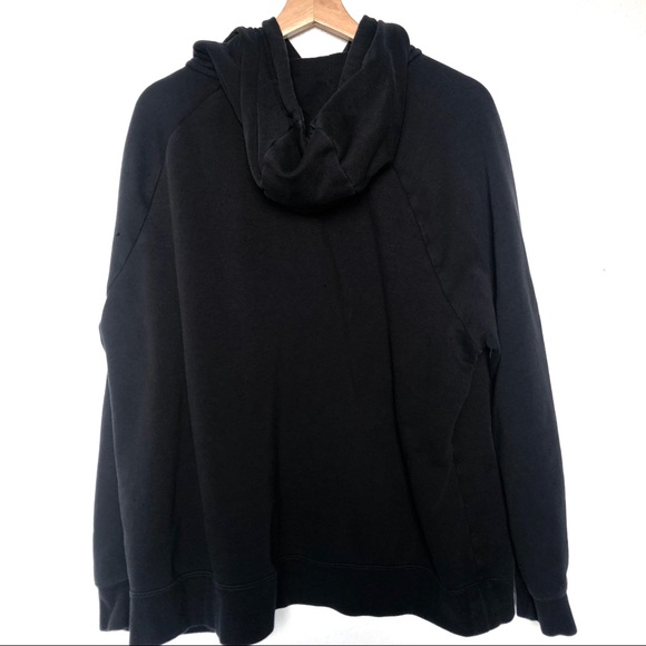 Nike Essential Black Fleece Pullover Hoodie 1X - Picture 5 of 8